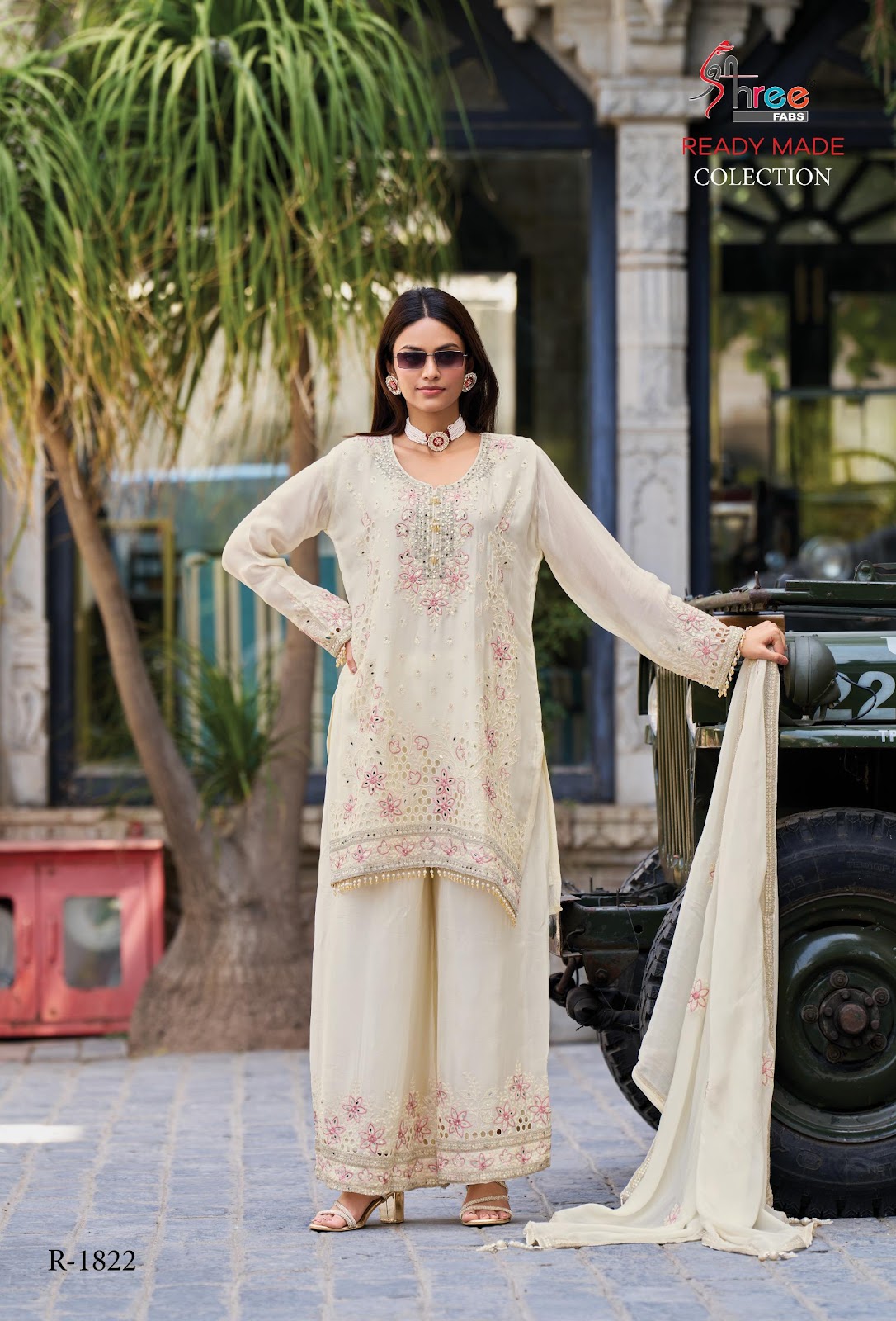 R 1822 Shree Fabs Airtex Pakistani Readymade Suits Supplier Gujarat