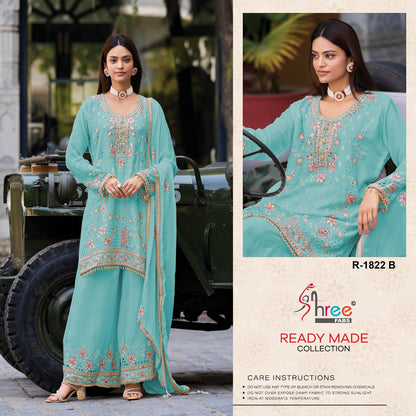 R 1822 Shree Fabs Airtex Pakistani Readymade Suits Supplier Gujarat