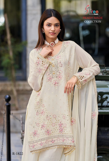 R 1822 Shree Fabs Airtex Pakistani Readymade Suits Supplier Gujarat