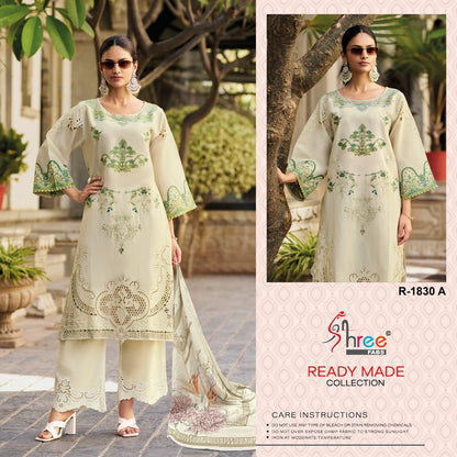 R 1830 Shree Fabs Satin Silk Pakistani Readymade Suits Manufacturer India
