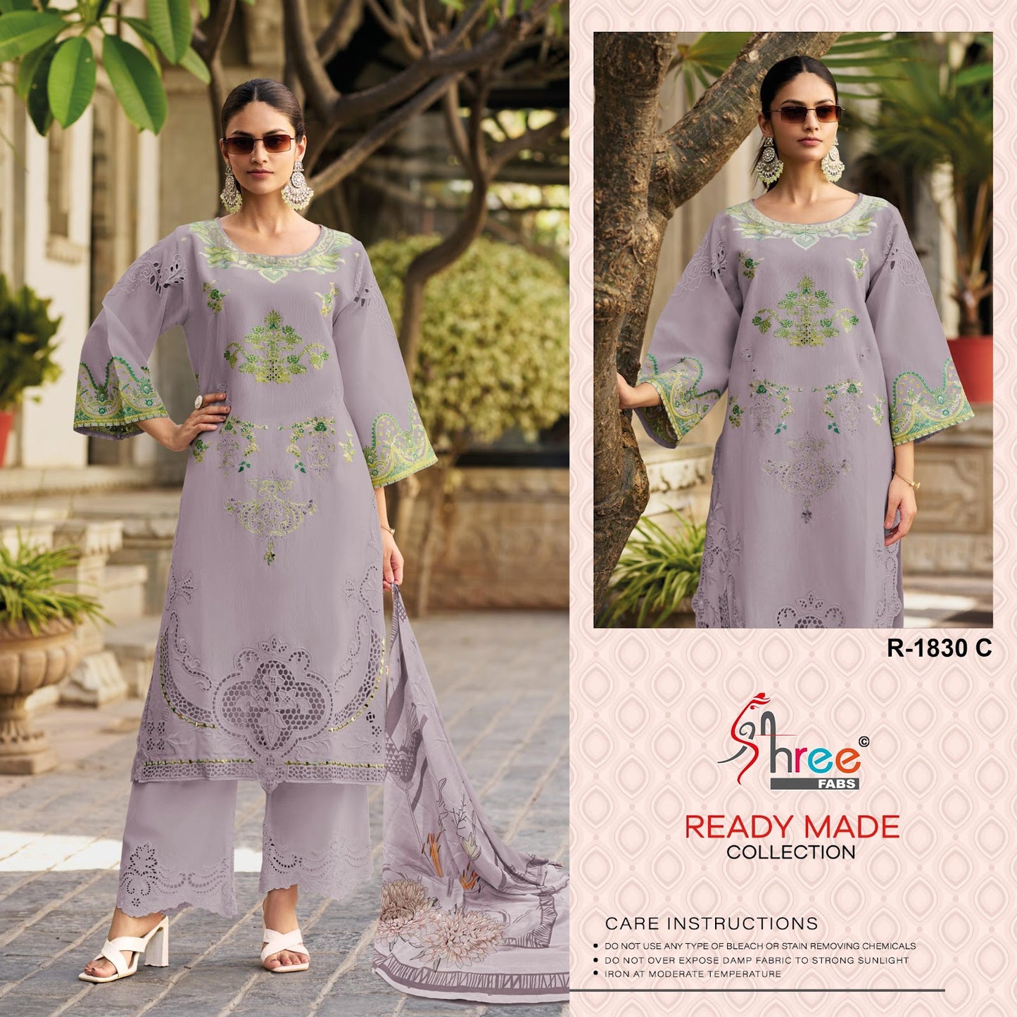 R 1830 Shree Fabs Satin Silk Pakistani Readymade Suits Manufacturer India