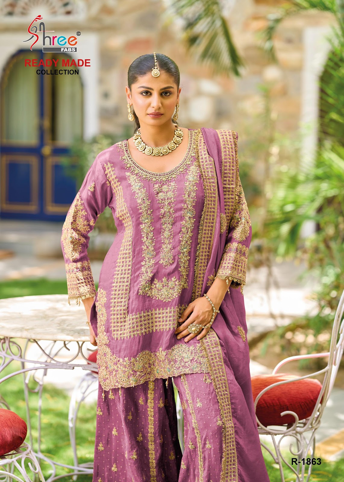 R 1863 Shree Fabs Viscose Simmer Pakistani Readymade Suits Manufacturer Ahmedabad