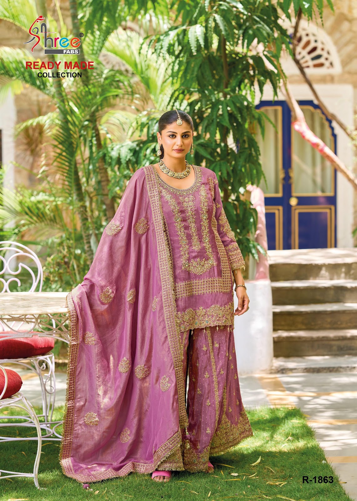 R 1863 Shree Fabs Viscose Simmer Pakistani Readymade Suits Manufacturer Ahmedabad