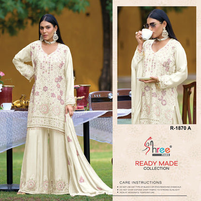 R 1870 Shree Fabs Airtex Pakistani Readymade Suits Wholesaler Gujarat