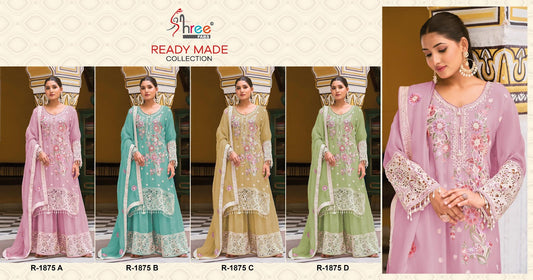 R 1875 Shree Fabs Viscose Pakistani Readymade Suits Exporter