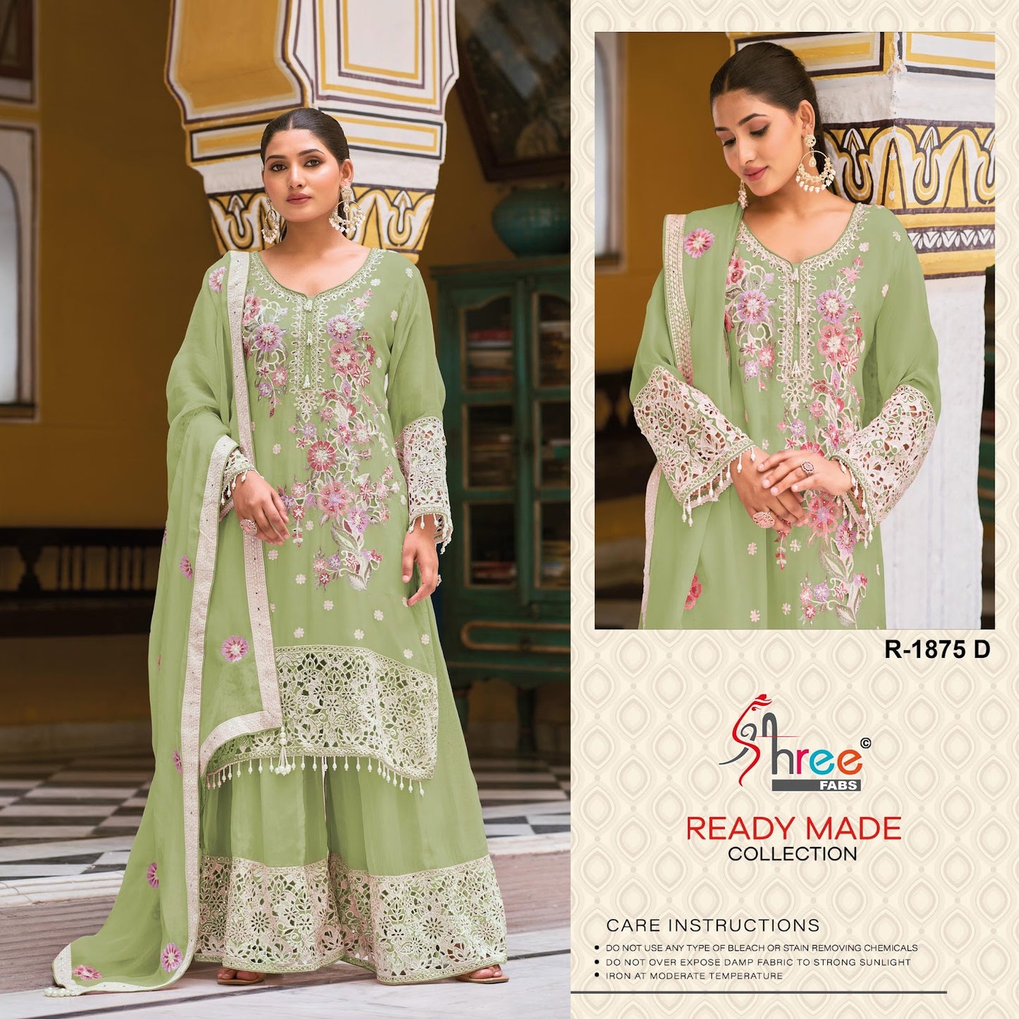 R 1875 Shree Fabs Viscose Pakistani Readymade Suits Exporter