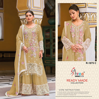 R 1875 Shree Fabs Viscose Pakistani Readymade Suits Exporter