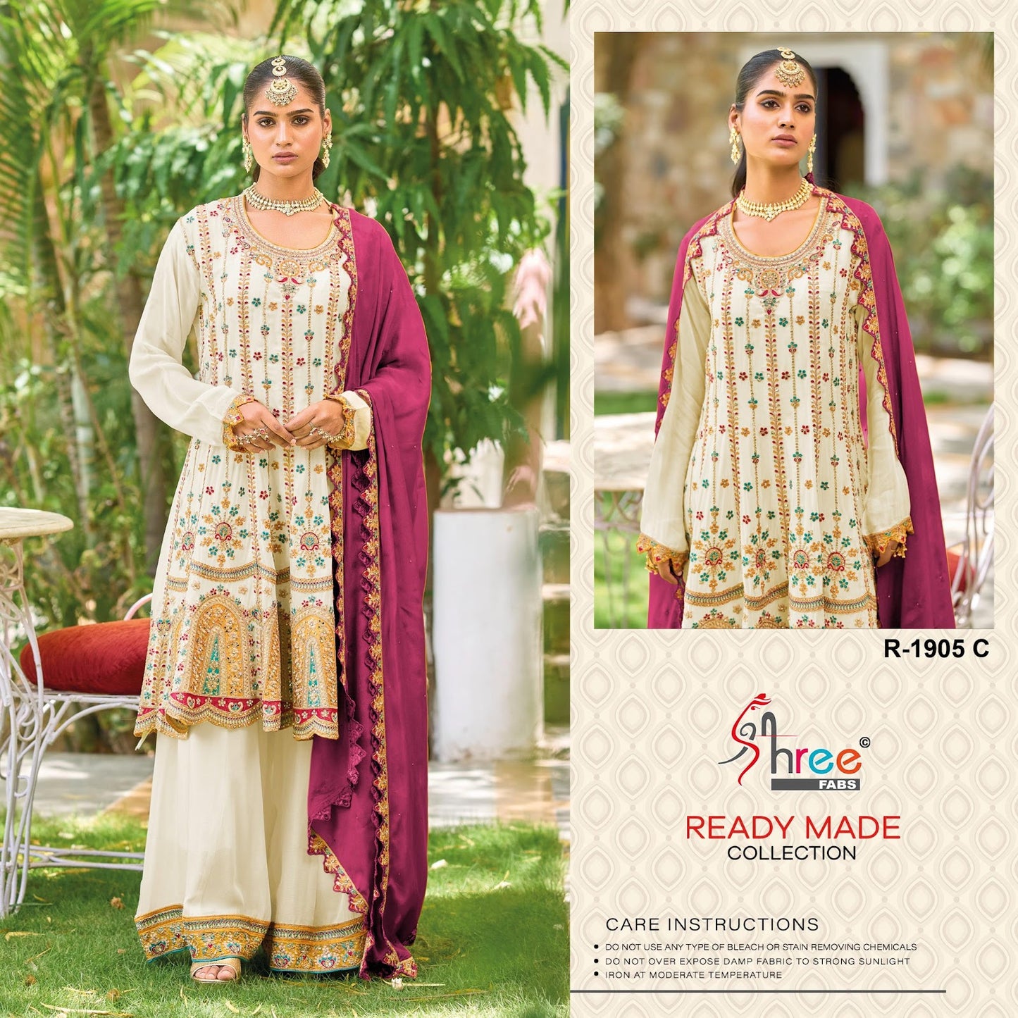 R 1905 Shree Fabs Airtex Pakistani Readymade Suits Wholesale Price