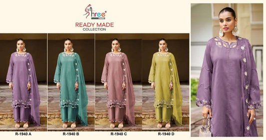 R 1940 Shree Fabs Slub Pakistani Readymade Suits Manufacturer Ahmedabad