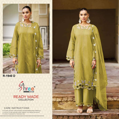 R 1940 Shree Fabs Slub Pakistani Readymade Suits Manufacturer Ahmedabad