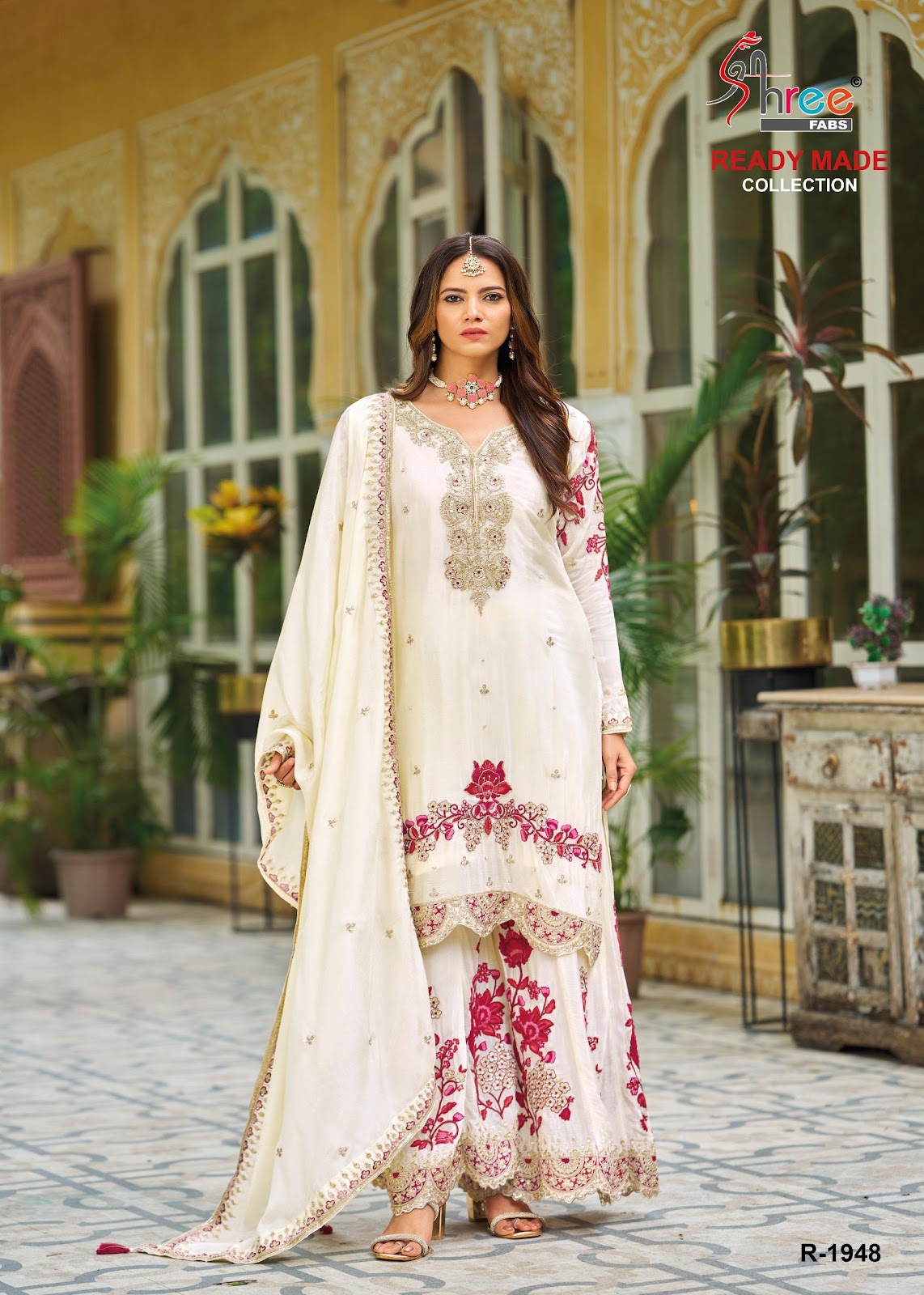 R 1948 Shree Fabs Airtex Pakistani Readymade Suits Exporter Gujarat