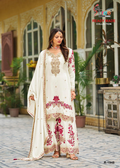 R 1948 Shree Fabs Airtex Pakistani Readymade Suits Exporter Gujarat