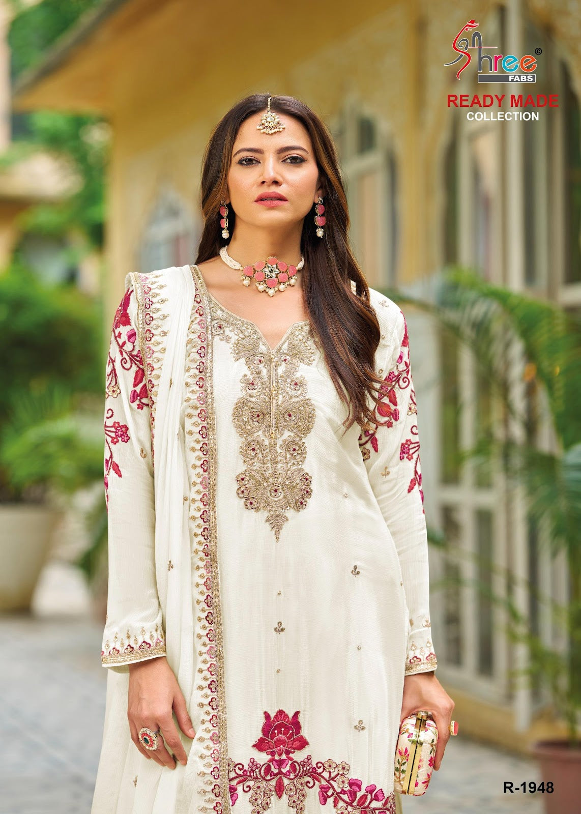 R 1948 Shree Fabs Airtex Pakistani Readymade Suits Exporter Gujarat