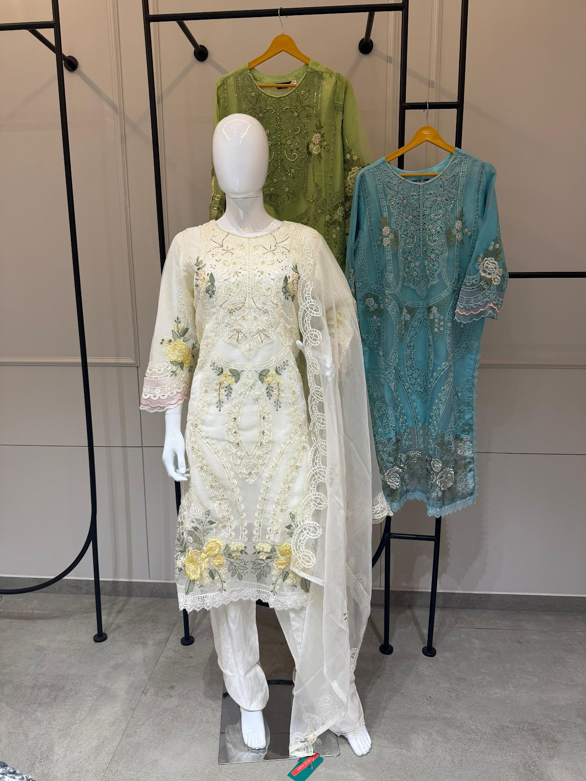 R 2178 Shree Fabs Chiffon Pakistani Readymade Suits Wholesaler Ahmedabad