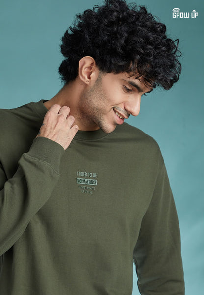 R 303 Full Sleeves Growup Cotton Looper Mens Tshirts Manufacturer Gujarat