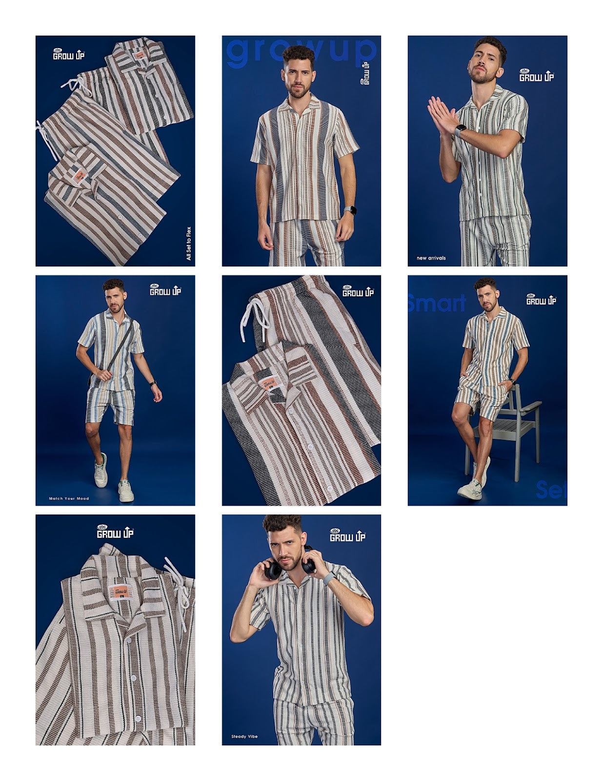 R 3106 Growup Vertical Mens Co Ord Set Manufacturer Ahmedabad