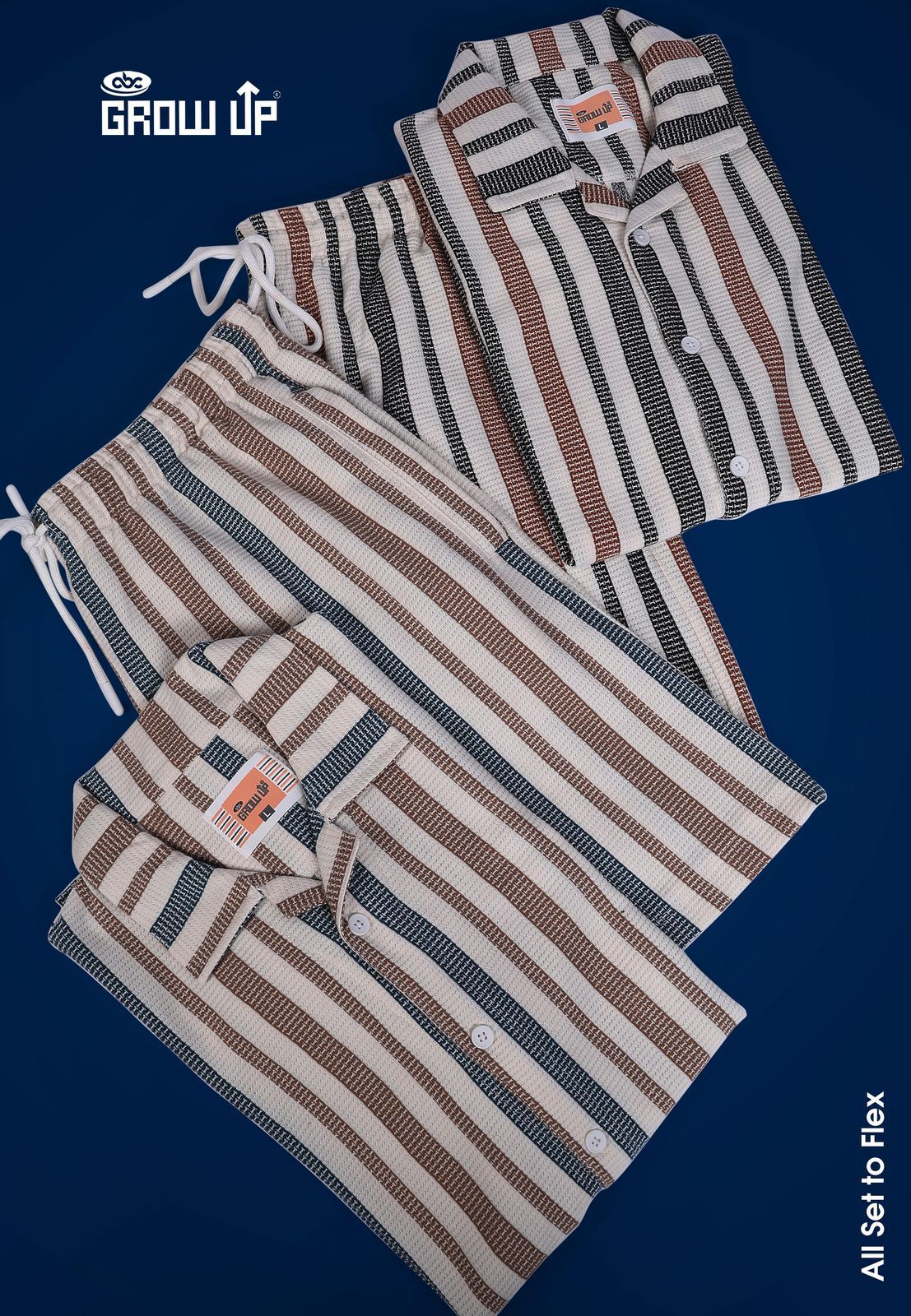 R 3106 Growup Vertical Mens Co Ord Set Manufacturer Ahmedabad