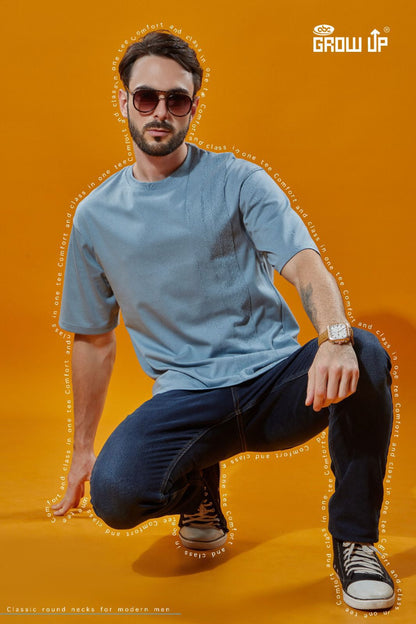 R 934 Growup Interlock Mens Tshirts Manufacturer India