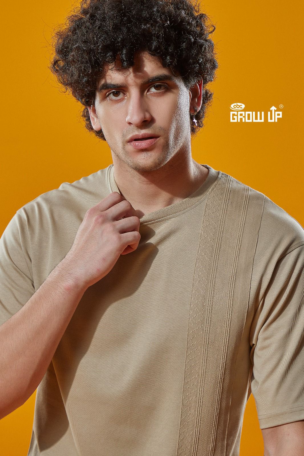 R 934 Growup Interlock Mens Tshirts Manufacturer India