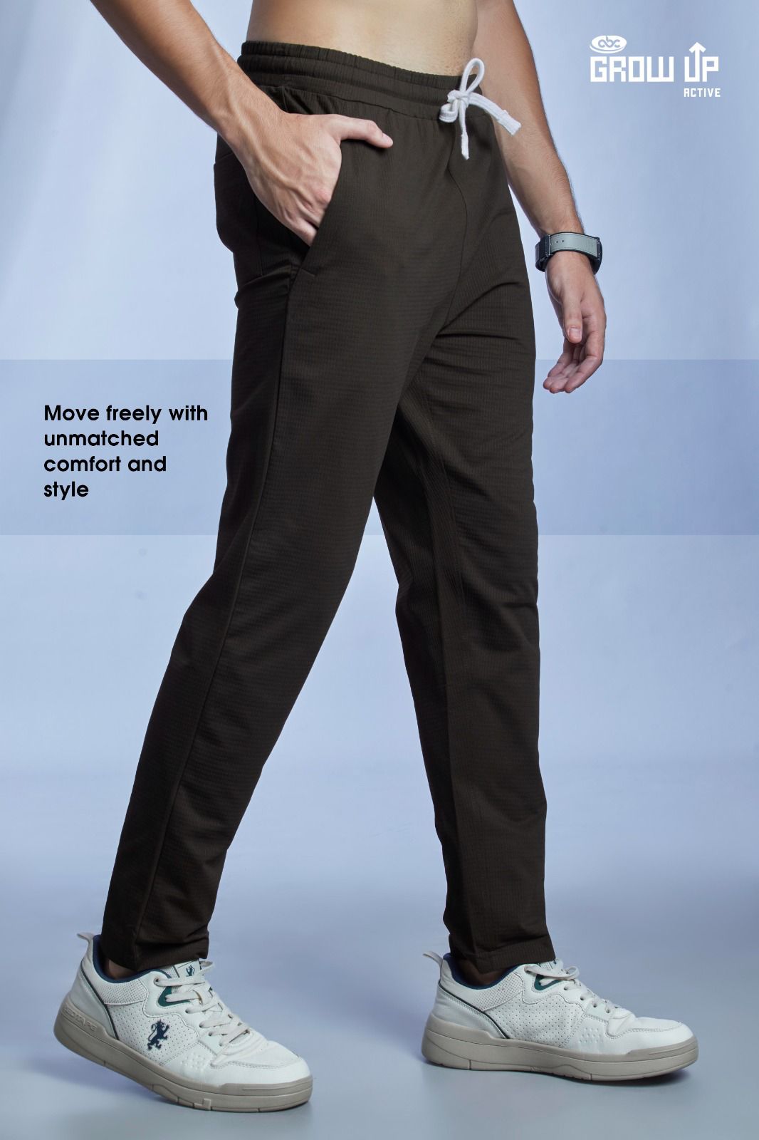 R Tp 001 Growup Cotton Blend Mens Track Pants Exporter