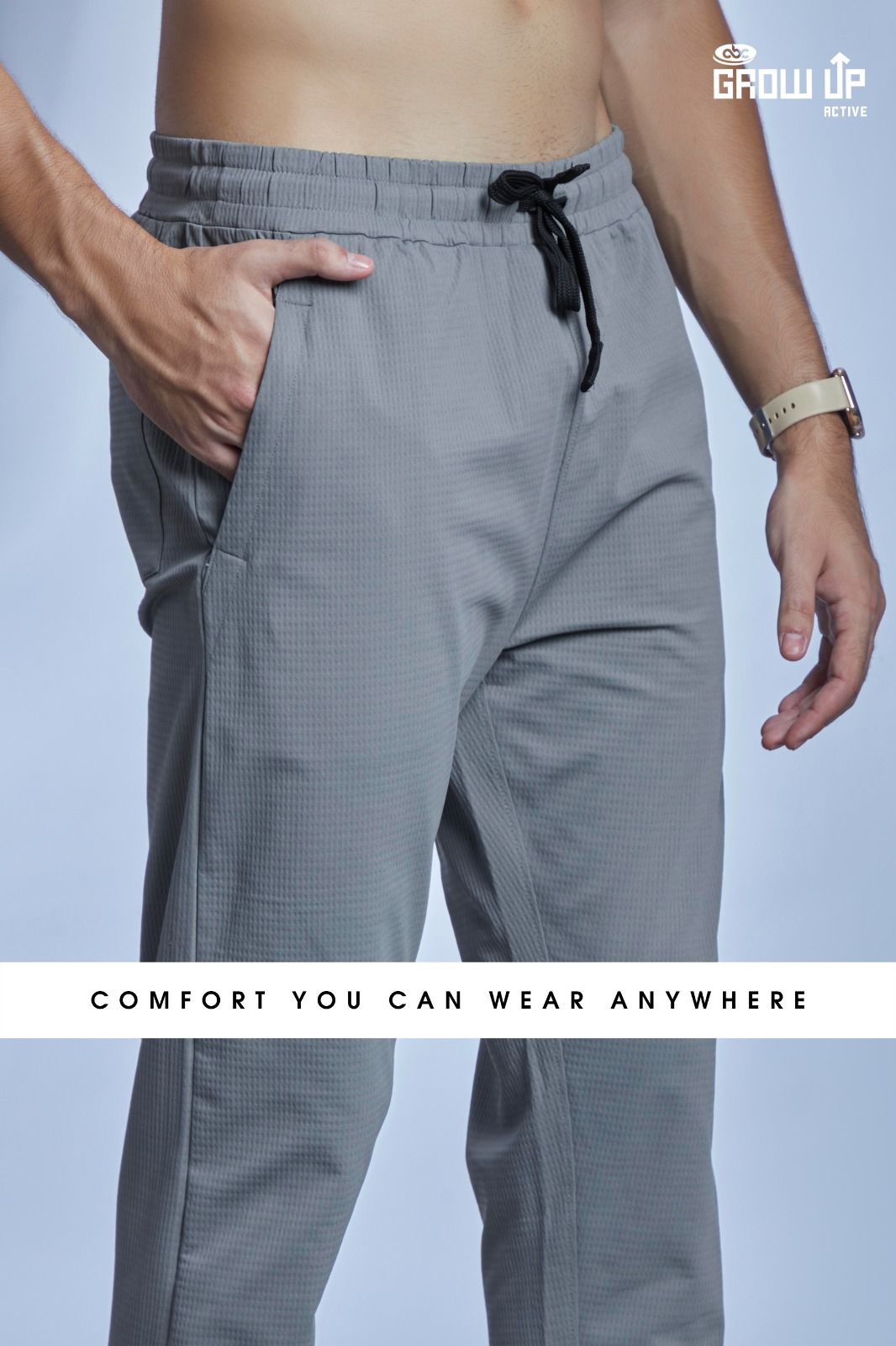 R Tp 001 Growup Cotton Blend Mens Track Pants Exporter