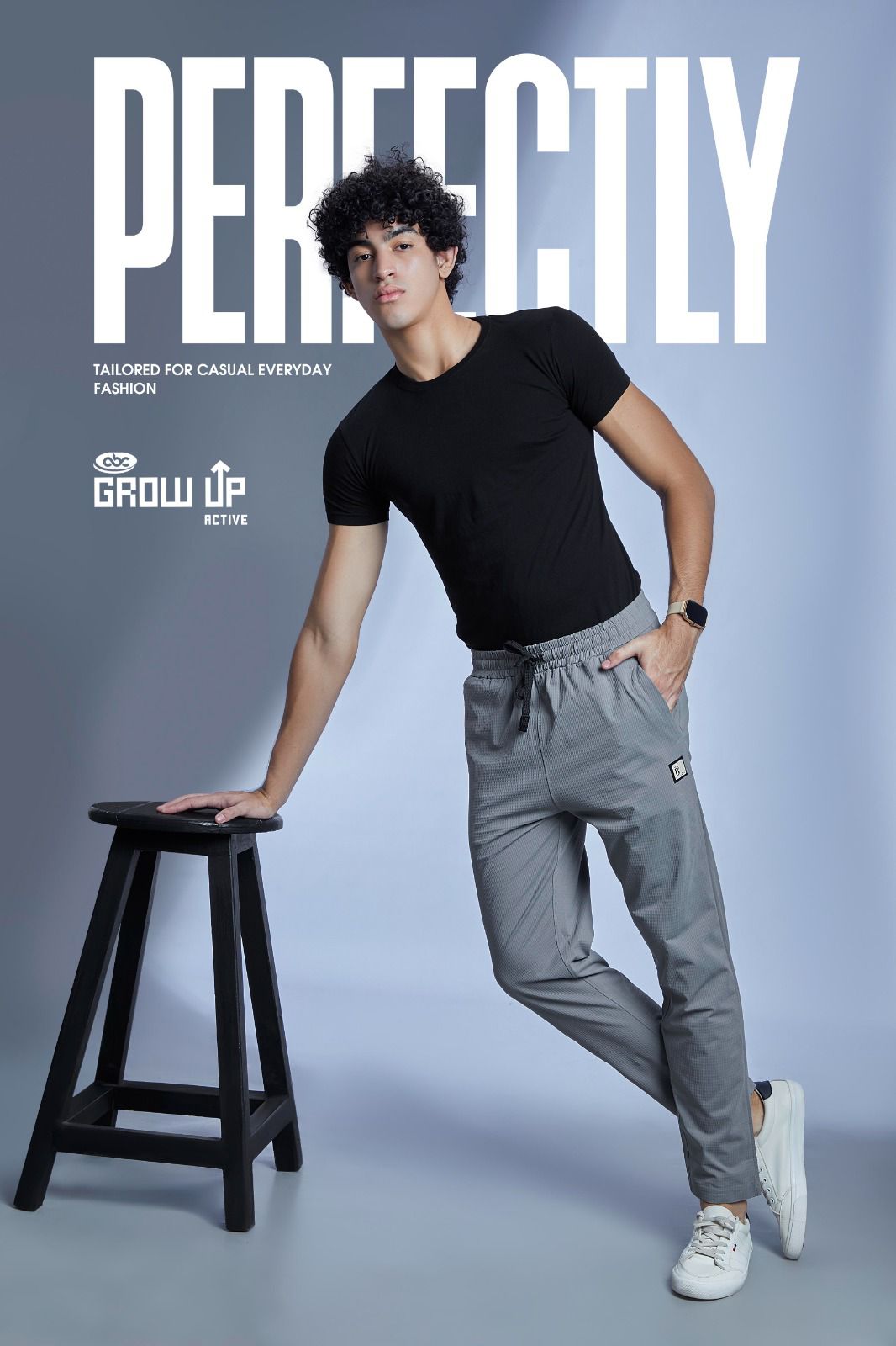 R Tp 001 Growup Cotton Blend Mens Track Pants Exporter