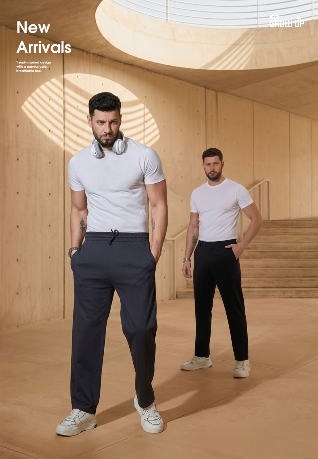 R Tp 008 Growup Imported Mens Track Pants Manufacturer