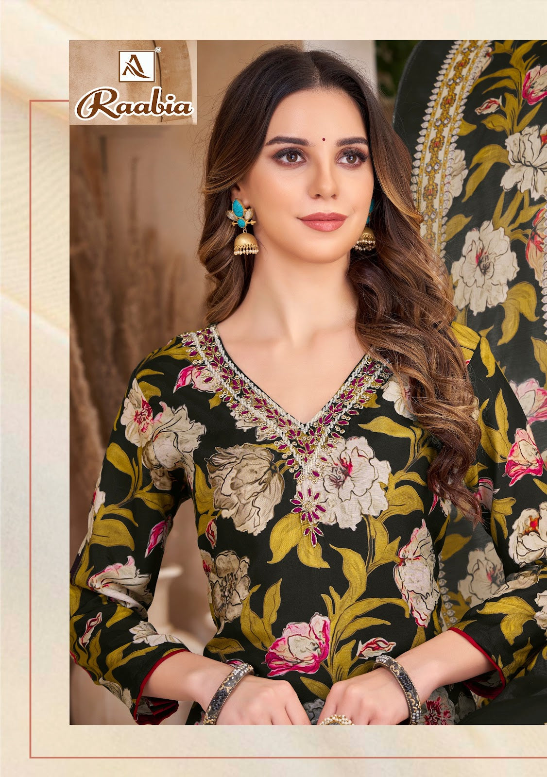 Raabia Alok Pure Viscose Pant Style Suits Exporter Ahmedabad