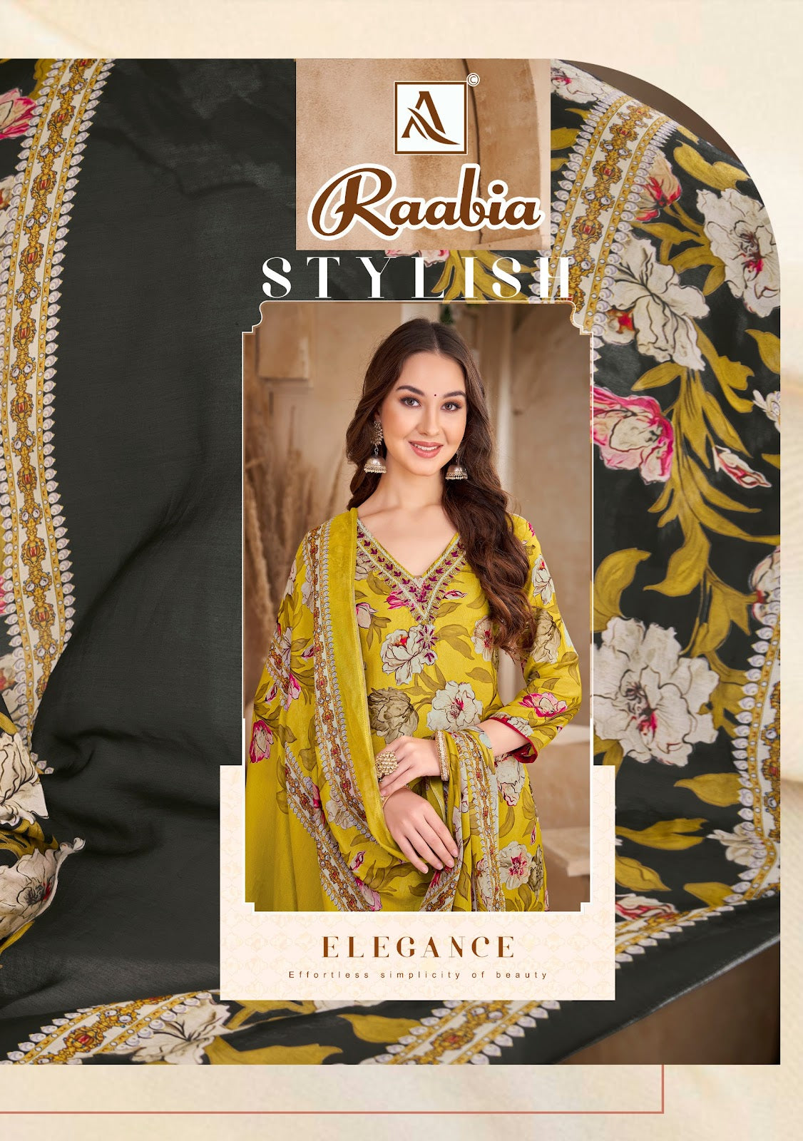 Raabia Alok Pure Viscose Pant Style Suits Exporter Ahmedabad