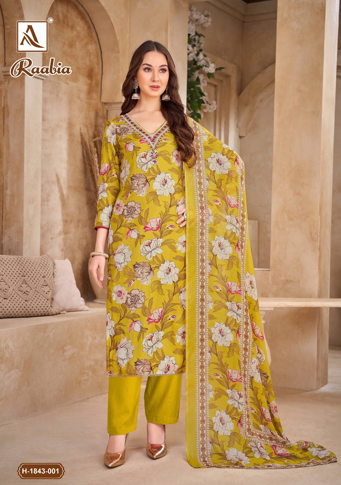 Raabia Alok Pure Viscose Pant Style Suits Exporter Ahmedabad