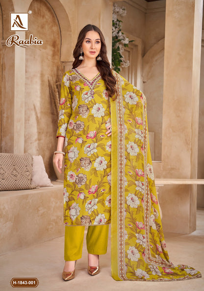 Raabia Alok Pure Viscose Pant Style Suits Exporter Ahmedabad
