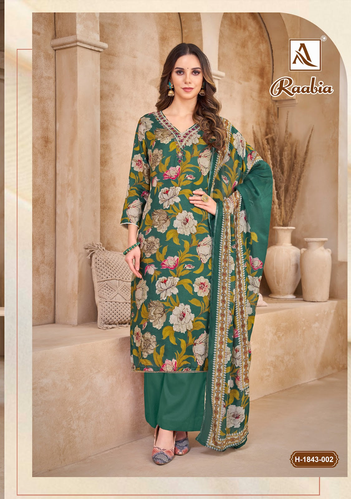 Raabia Alok Pure Viscose Pant Style Suits Exporter Ahmedabad