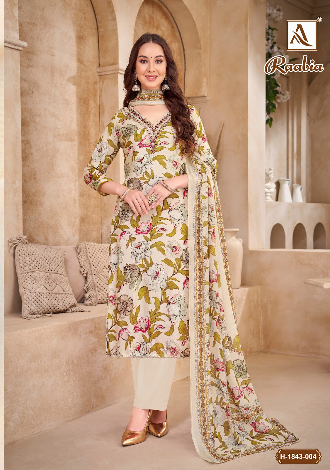 Raabia Alok Pure Viscose Pant Style Suits Exporter Ahmedabad