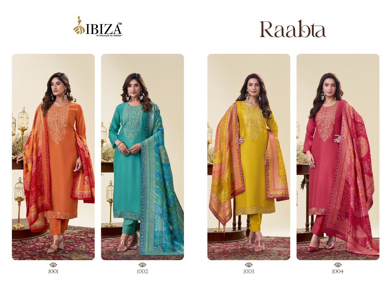Raabta Ibiza Pure Silk Pant Style Suits Manufacturer