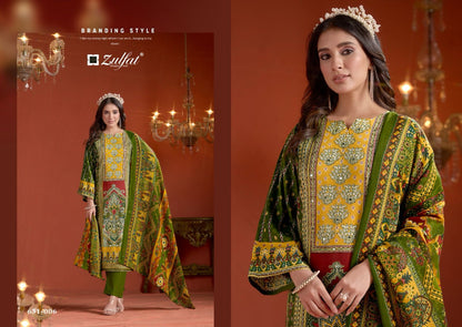 Raabta Vol 5 Zulfat Designer Jam Cotton Karachi Salwar Suits Wholesale Price