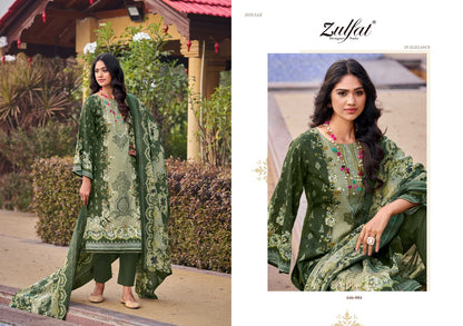 Raabta Vol 6 Zulfat Designer Pure Jam Karachi Salwar Suits Supplier