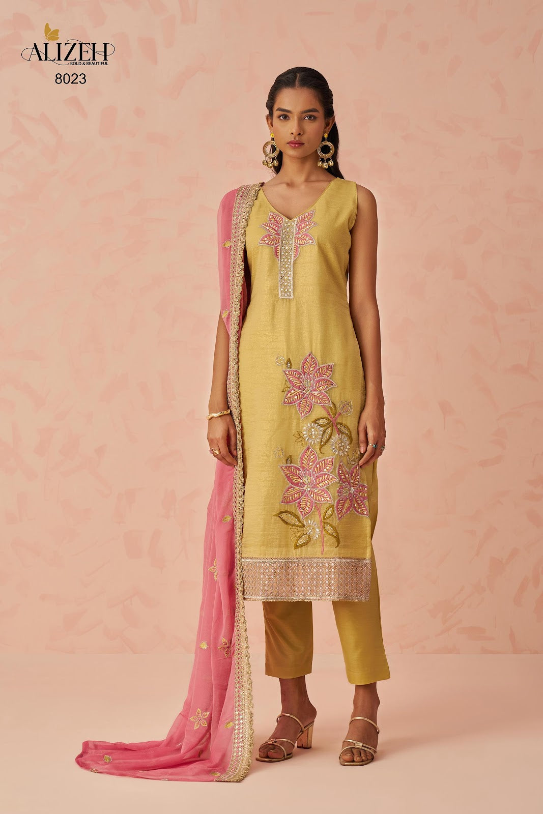 Raag 2 Alizeh Crush Readymade Pant Style Suits Supplier Ahmedabad