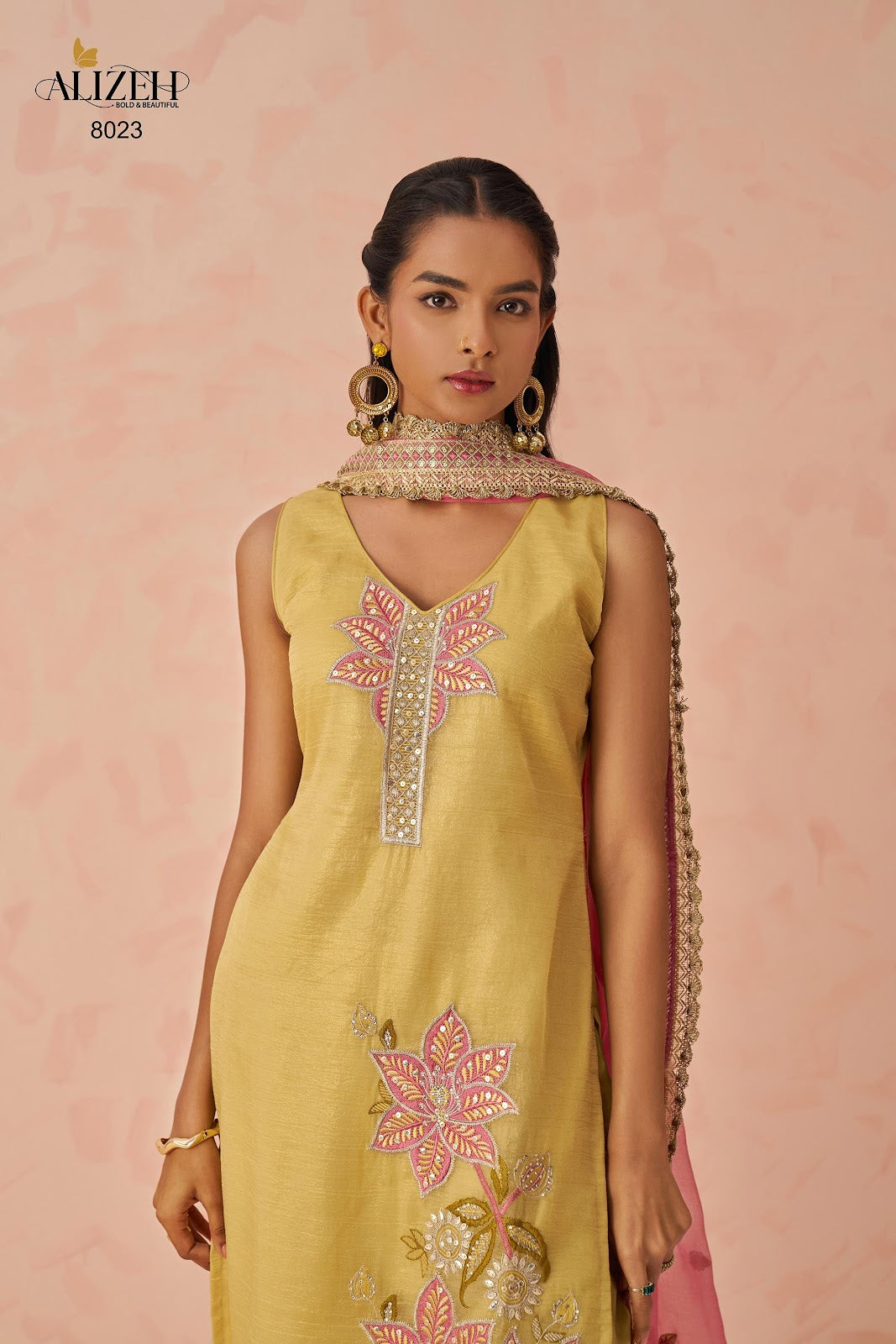 Raag 2 Alizeh Crush Readymade Pant Style Suits Supplier Ahmedabad