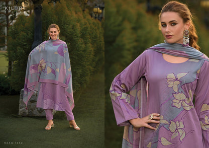 Raag Kilory Jam Cotton Pant Style Suits Manufacturer India