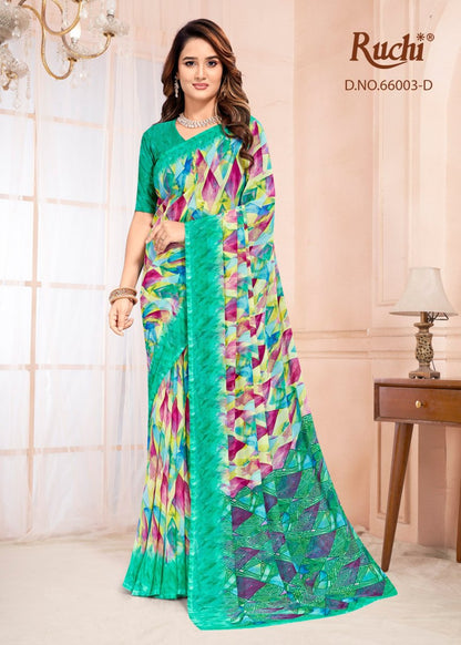Raagini Georgette Vol 57 Ruchi Sarees Exporter Gujarat