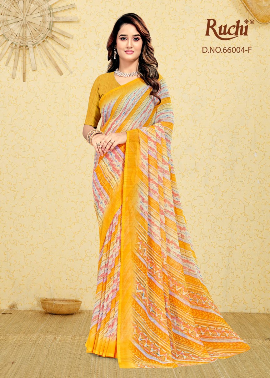 Raagini Georgette Vol 58 Ruchi Sarees Wholesale Price