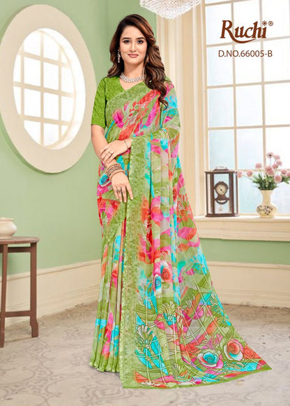 Raagini Georgette Vol 59 Ruchi Sarees Wholesaler Gujarat