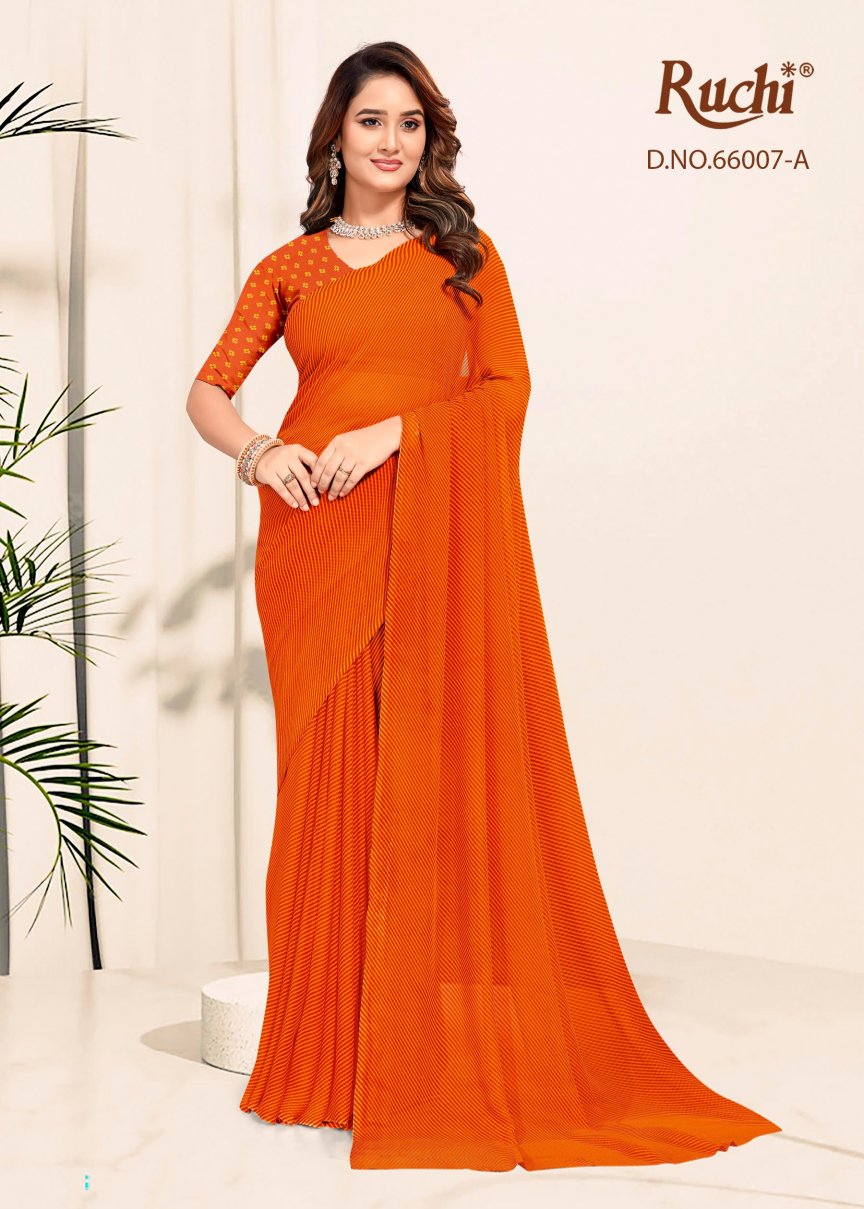 Raagini Georgette Vol 61 Ruchi Sarees Exporter Ahmedabad