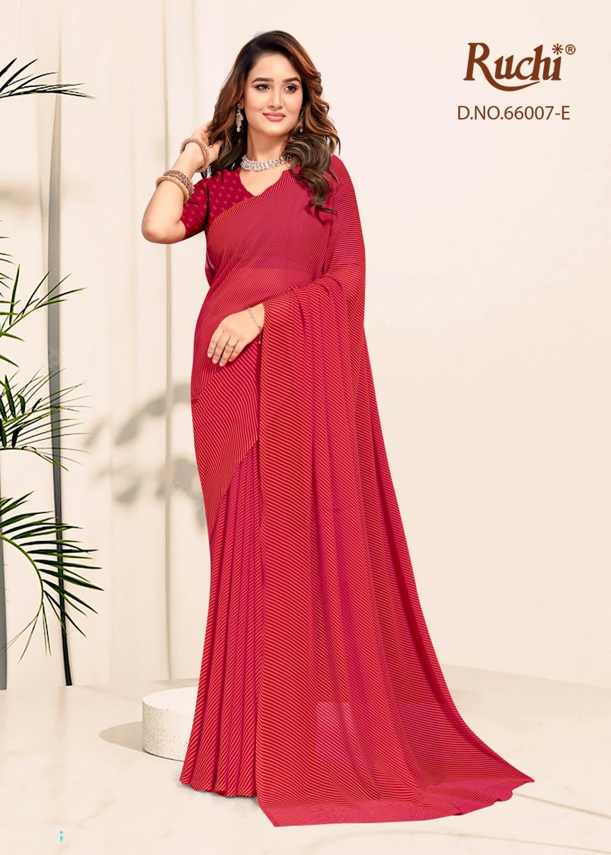 Raagini Georgette Vol 61 Ruchi Sarees Exporter Ahmedabad