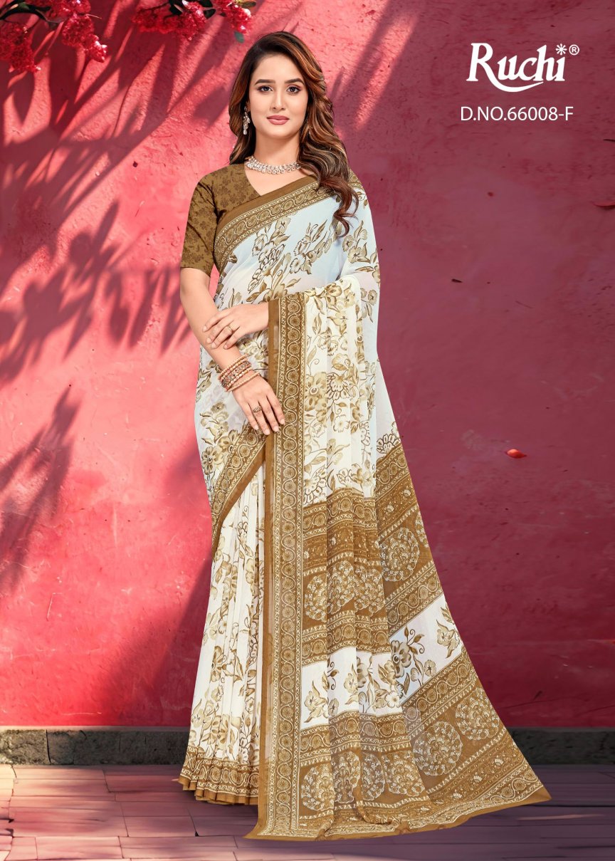 Raagini Georgette Vol 62 Ruchi Sarees Wholesale