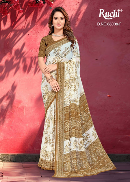 Raagini Georgette Vol 62 Ruchi Sarees Wholesale