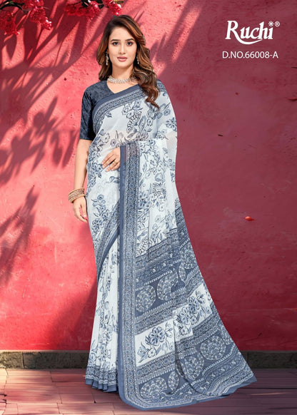 Raagini Georgette Vol 62 Ruchi Sarees Wholesale