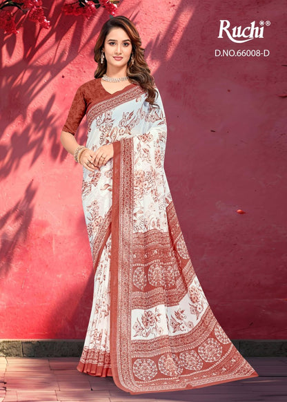 Raagini Georgette Vol 62 Ruchi Sarees Wholesale