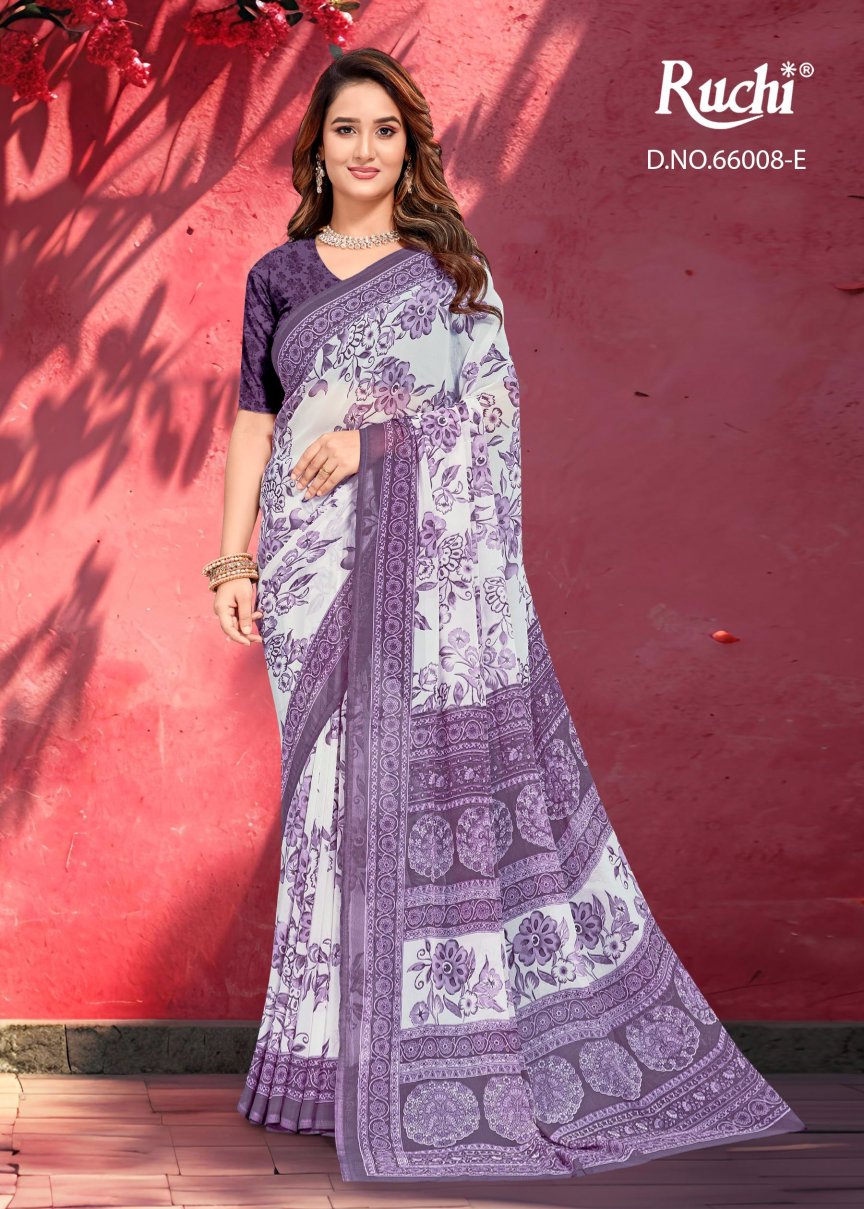 Raagini Georgette Vol 62 Ruchi Sarees Wholesale