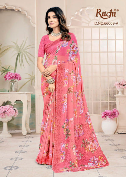 Raagini Georgette Vol 63 Ruchi Sarees Manufacturer